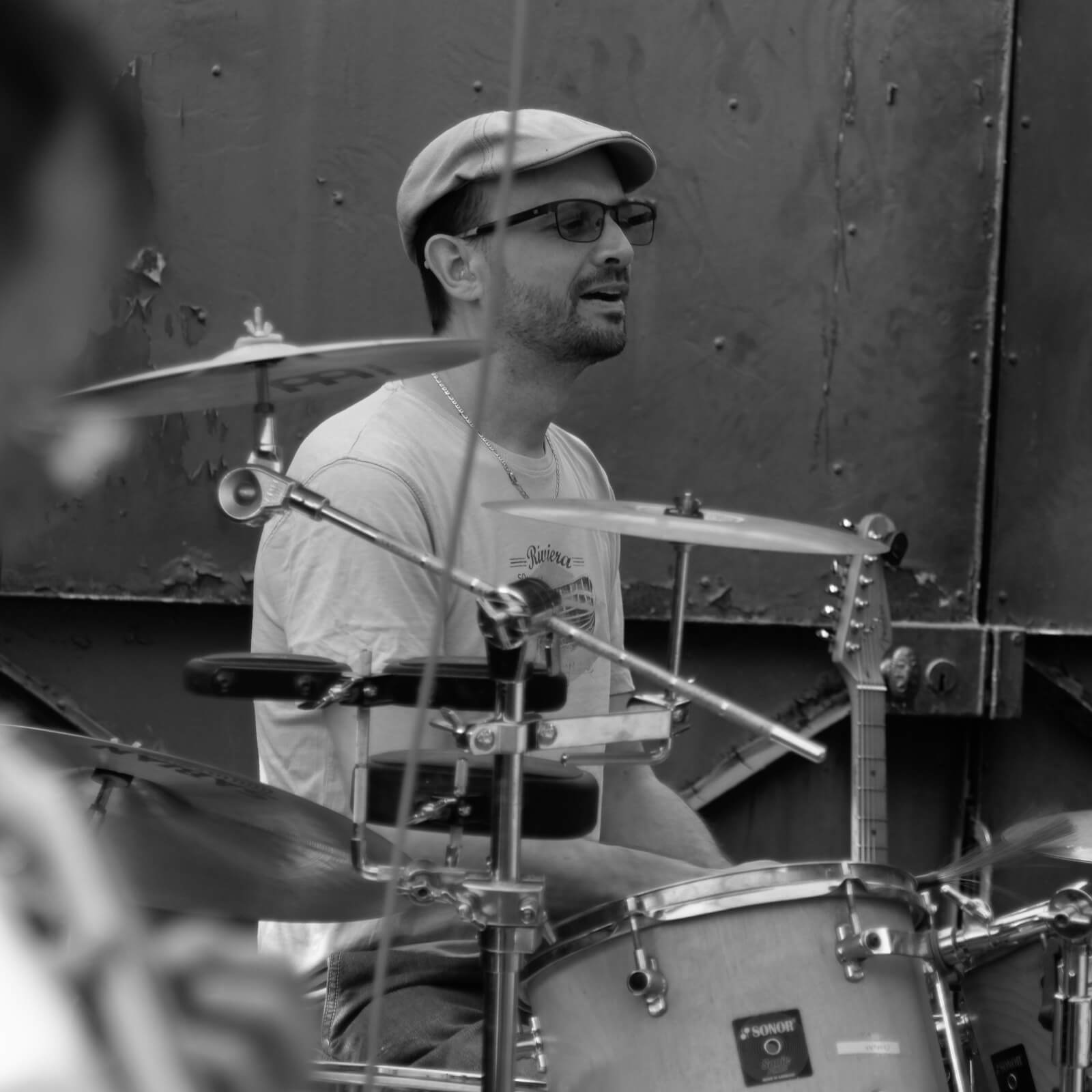 Photo de Thomas le batteur du groupe